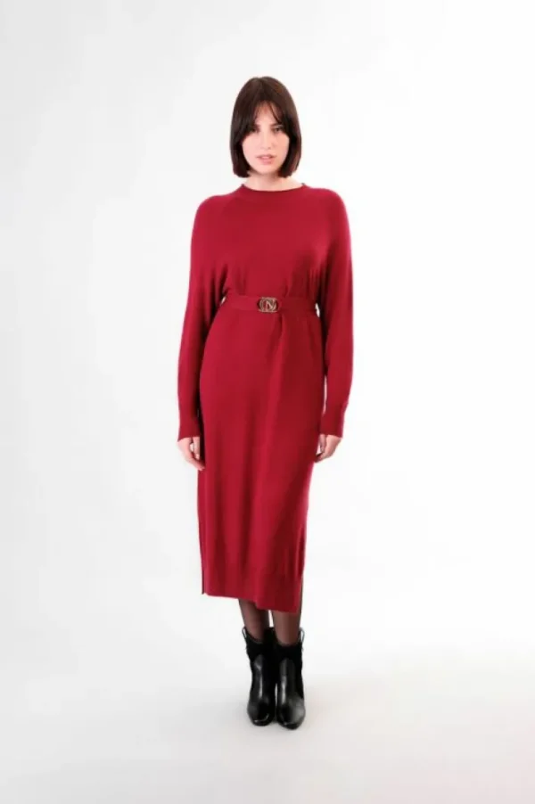 CafèNoir abito in maglia con fusciacca