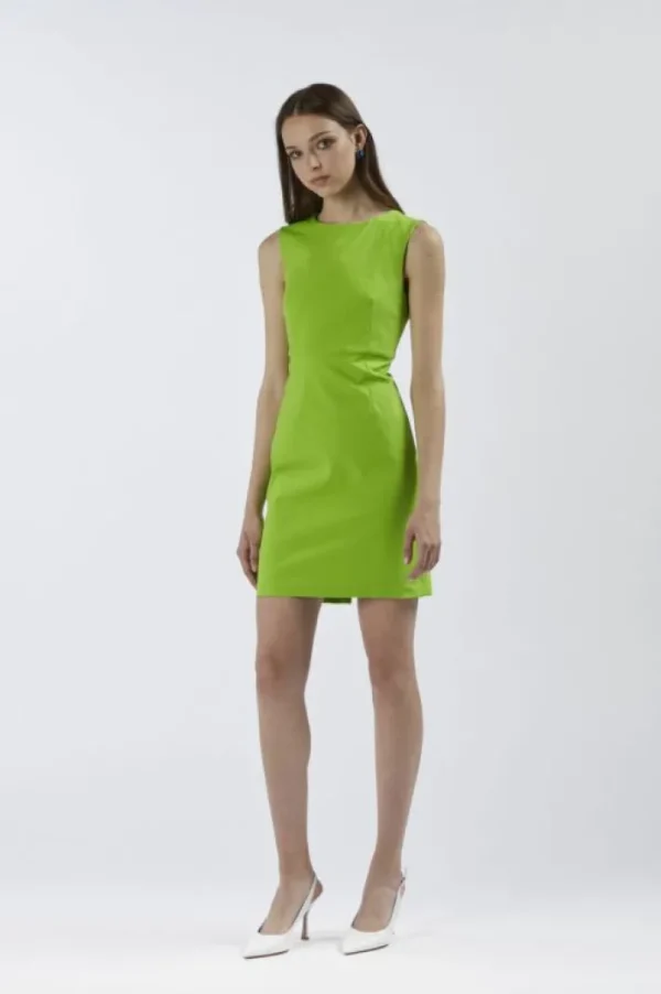 CafèNoir abito tubino smanicato in tessuto elasticizzato