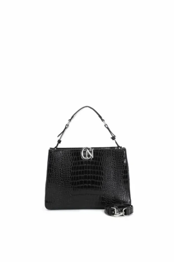 CafèNoir borsa a mano stampa coccodrillo