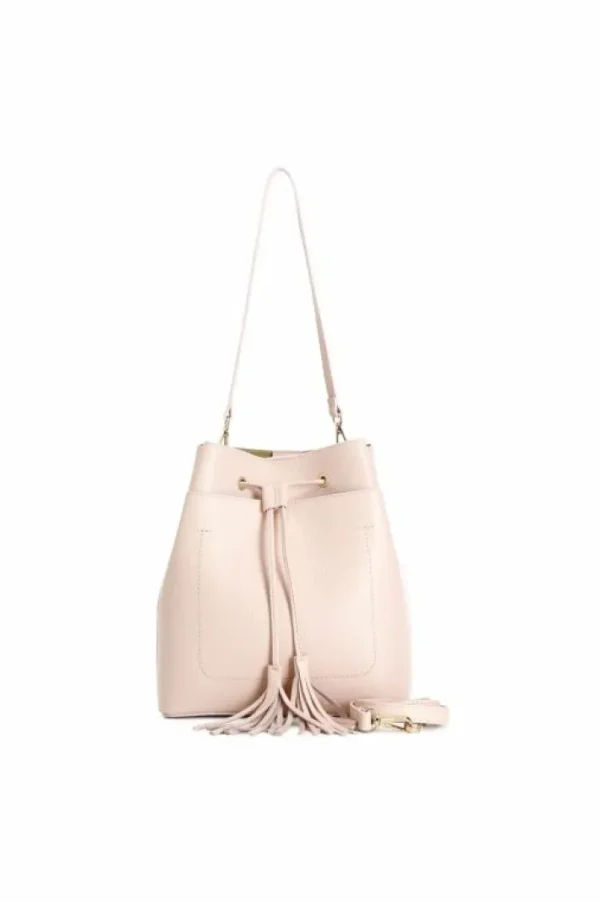 CafèNoir borsa a secchiello in pelle martellata