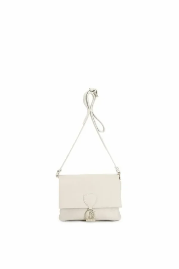 CafèNoir borsa a spalla con pattina in pelle dollaro con tracolla regolabile