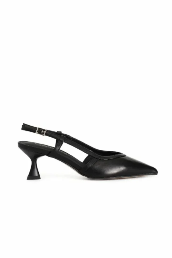 CafèNoir décolleté aperta dietro in nappa