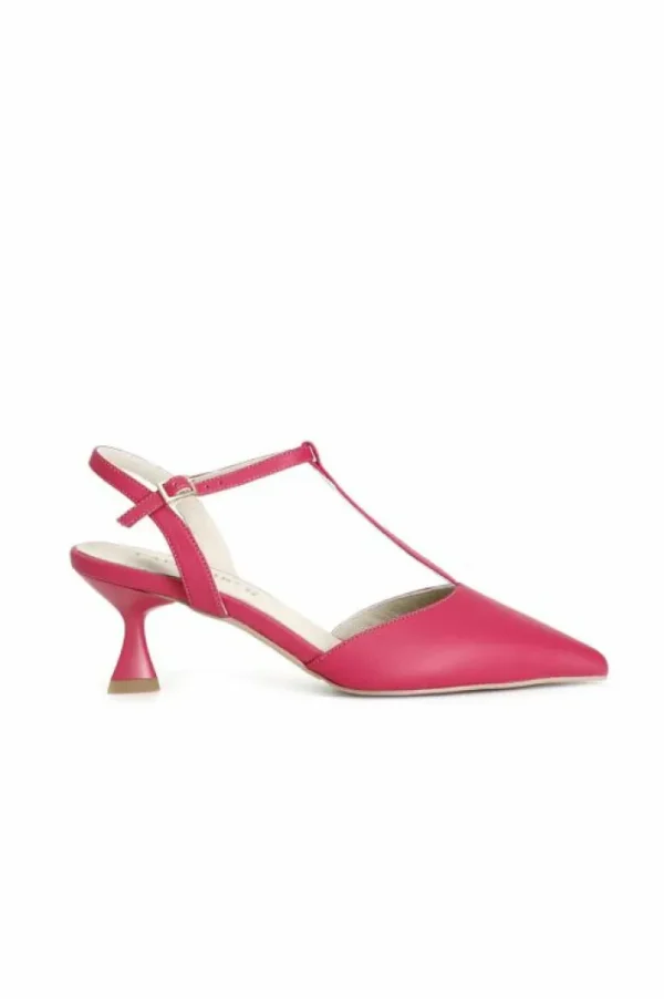 CafèNoir décolleté in nappa chiusa sul davanti