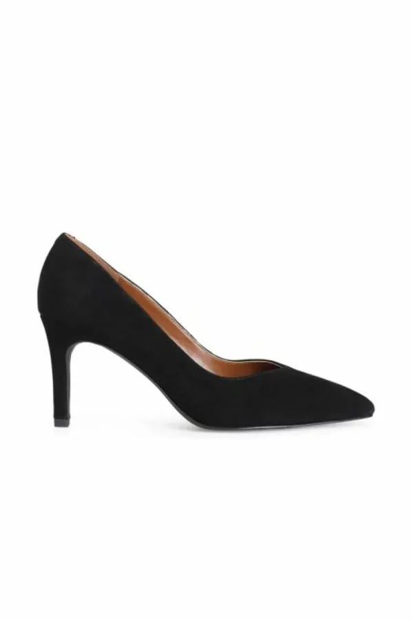 CafèNoir décolleté in pelle scamosciata tacco 70mm