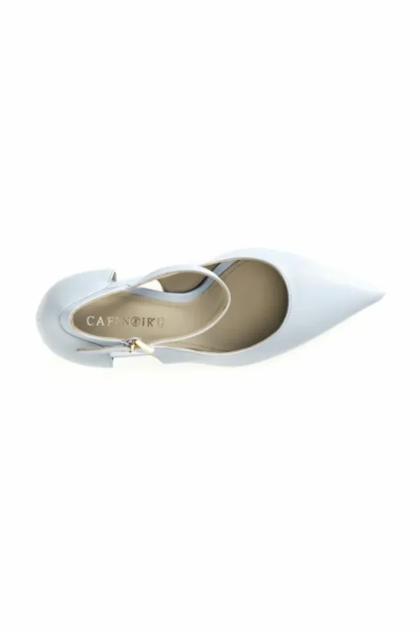 CafèNoir dècollète' in pelle con cinturino alla caviglia