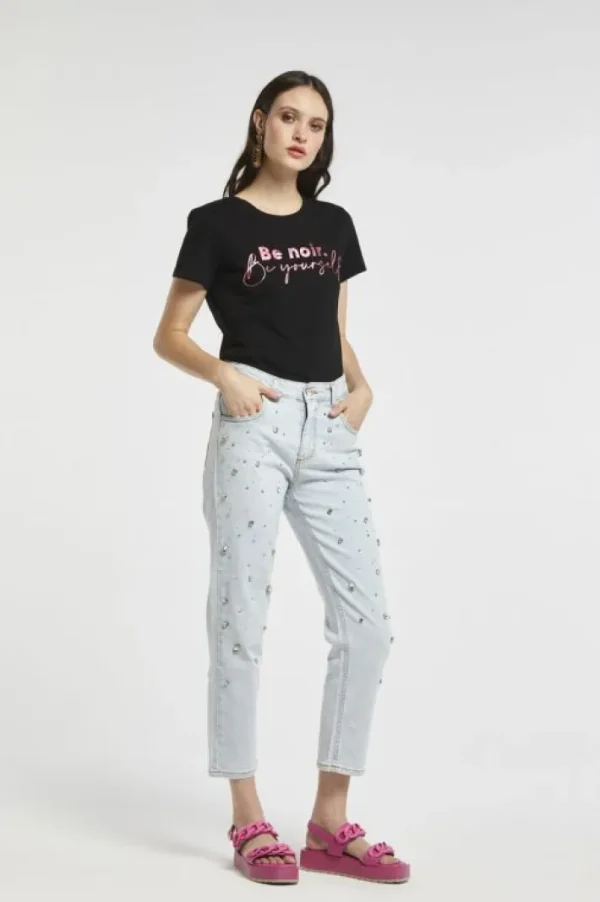 CafèNoir jeans regular in tela comfort