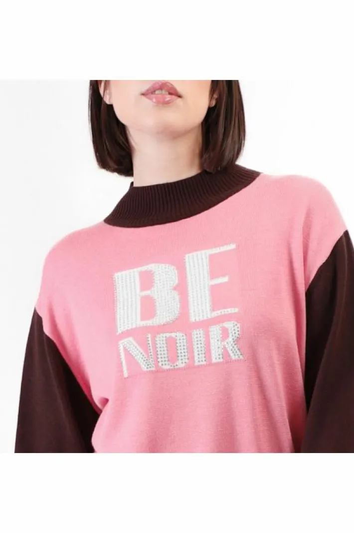 CafèNoir maglia collo a ciclista con logo "be noir"