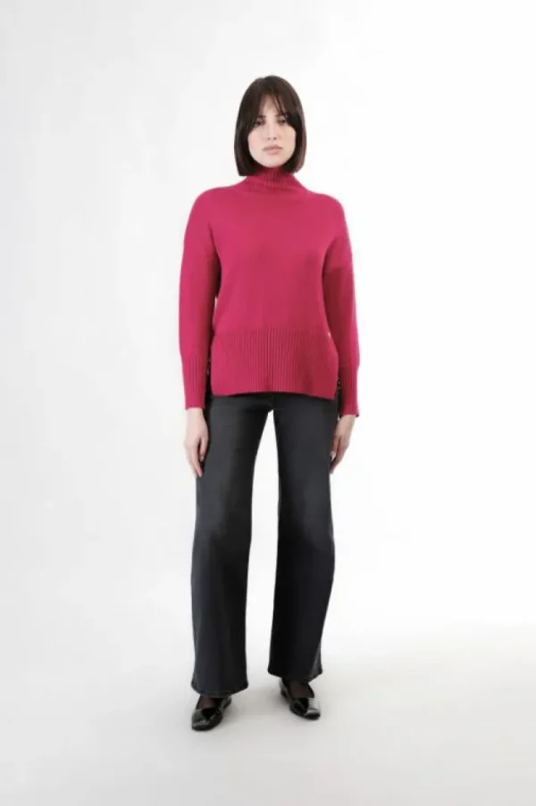 CafèNoir maglia oversize con collo alto