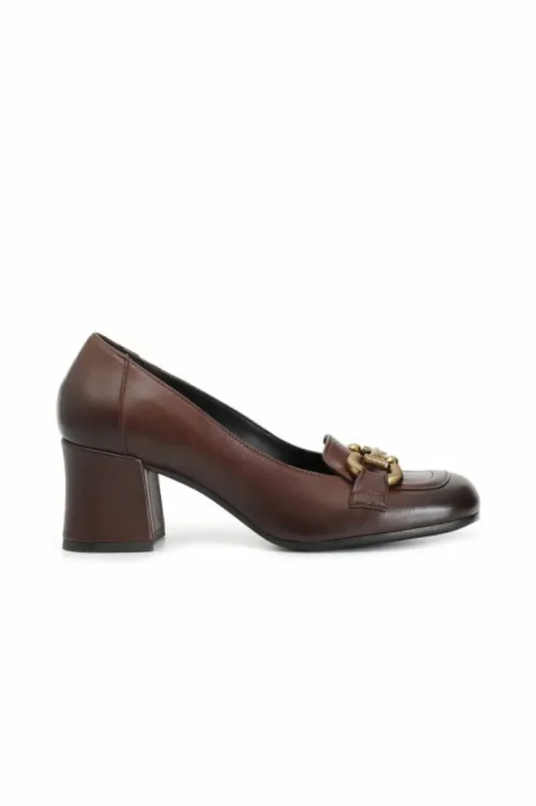 CafèNoir mocassino donna in nappa con morsetto