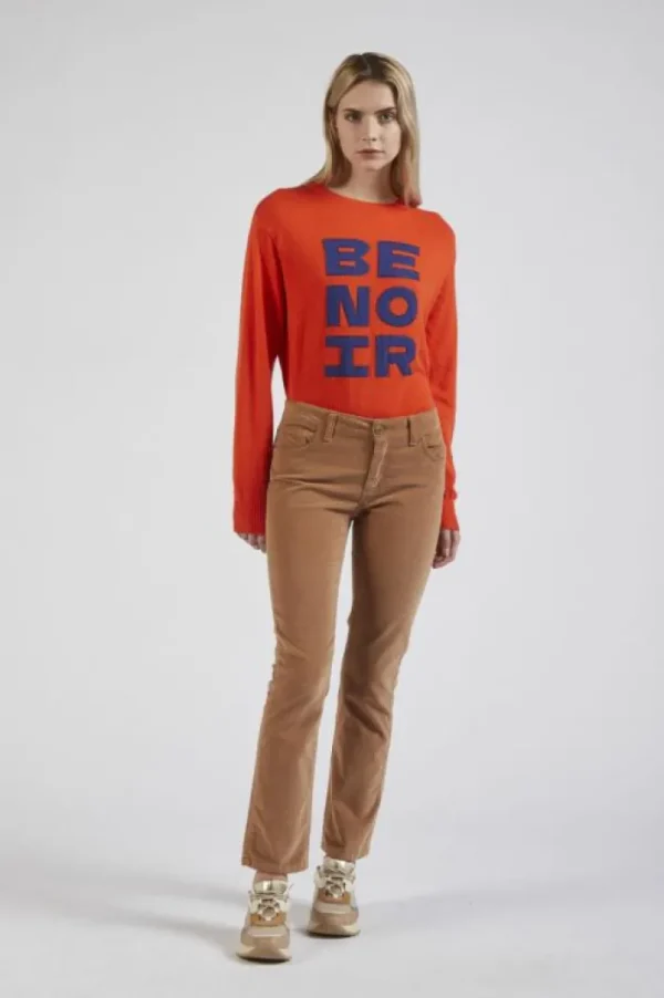 CafèNoir pantalone slim in velluto tinto capo