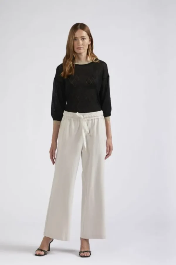 CafèNoir pantaloni con cinturino elasticato