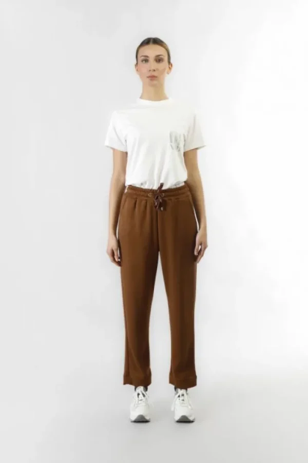 CafèNoir pantaloni modello jogger  mano calda