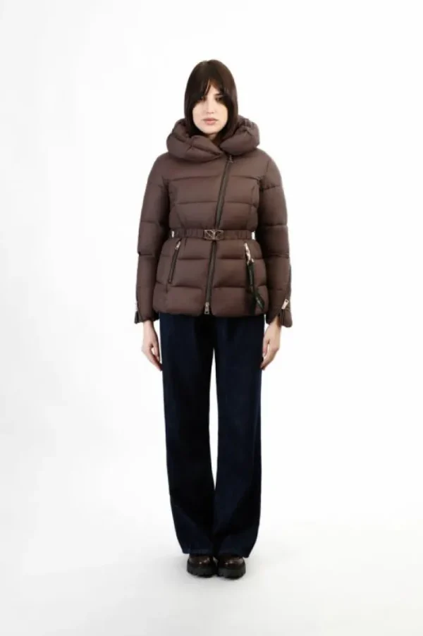 CafèNoir piumino corto collo avvolgente