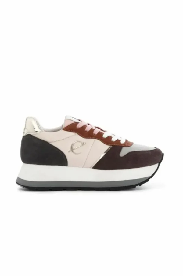 CafèNoir running da donna in pelle scamosciata multi cuoio