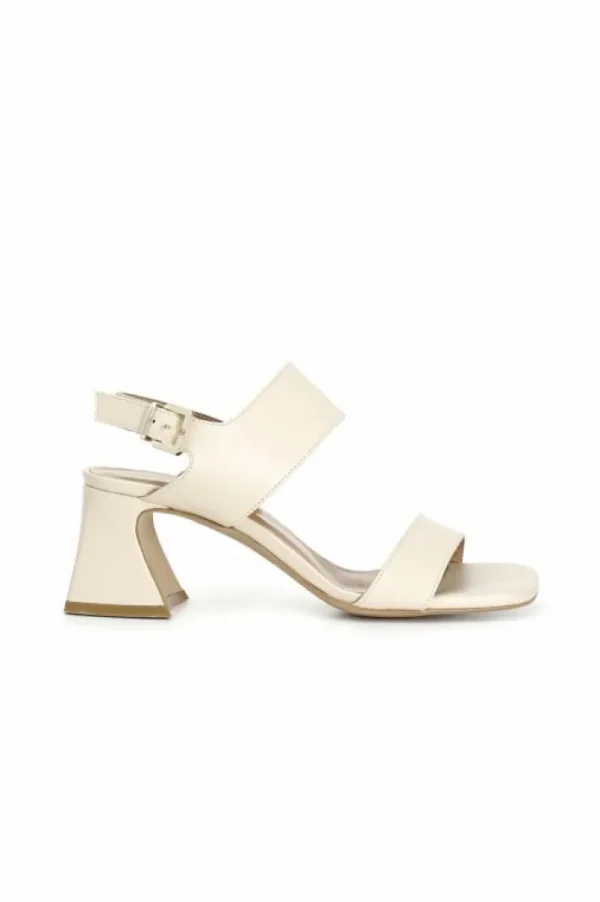 CafèNoir sandali due fasce in pelle