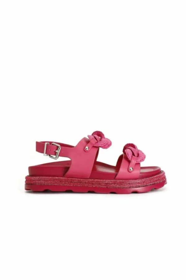 CafèNoir sandali frate con doppia catena