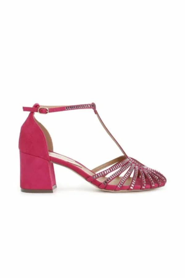 CafèNoir sandalo a gabbia con cinturino alla caviglia