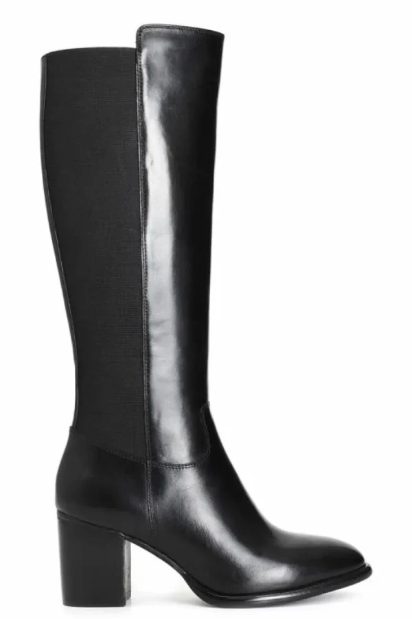 CafèNoir stivale da donna in pelle con elastico