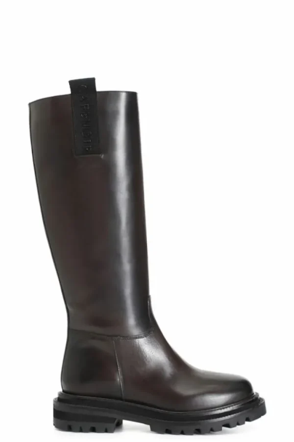 CafèNoir stivale in pelle con cerniera