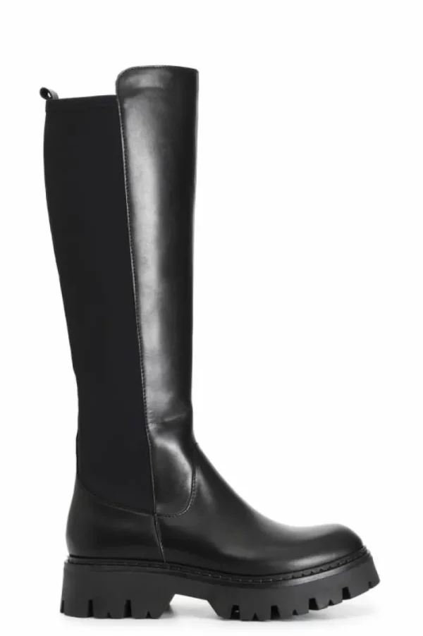 CafèNoir stivale in pelle e lycra