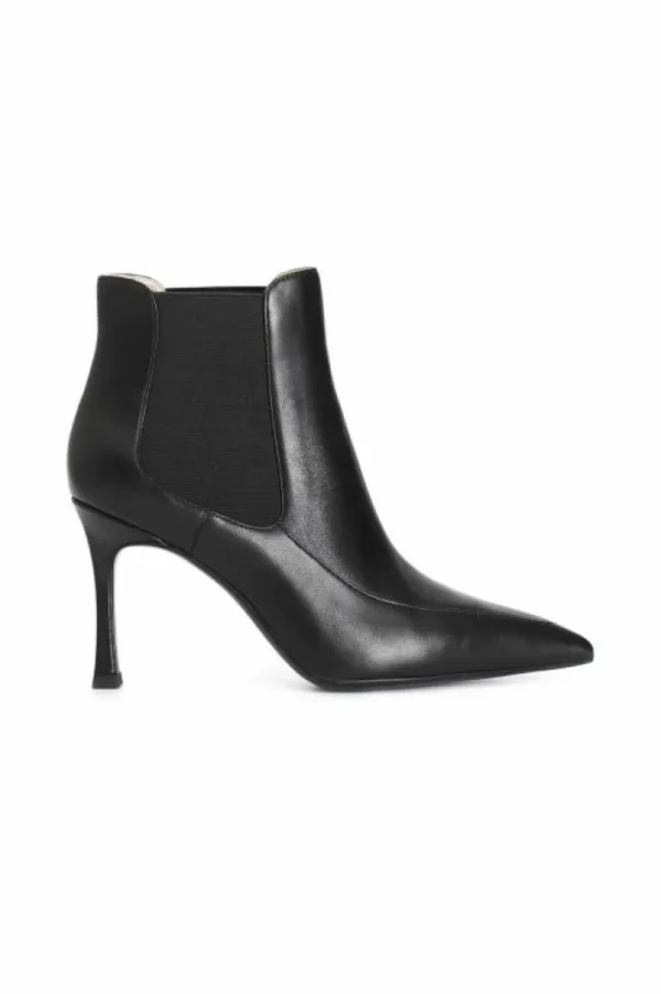 CafèNoir tronchetto da donna in pelle due elastici