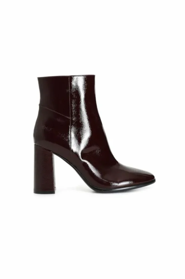 CafèNoir tronchetto in pelle verniciata