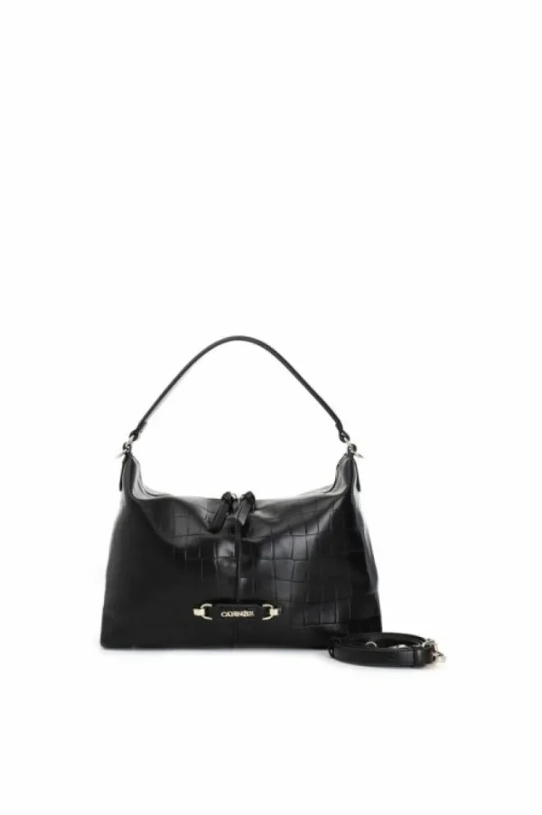 CafèNoir zaino  trapuntato con motivo a rombi e pattina trapuntata con motivo a righe